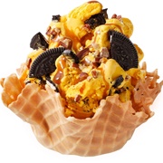 Cold Stone Creamery Witches Pumpkin Cookies Ice Cream