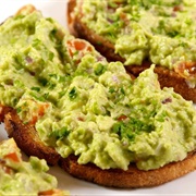 Guacamole Toast
