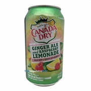 Canada Dry Ginger Ale and Raspberry Lemonade