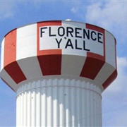 Florence Y'all Water Tower