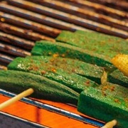 Okra Skewers