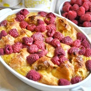 Raspberry French Toast Casserole