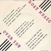 Over You - Roxy Music