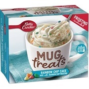 Rainbow Chip Mug Cake