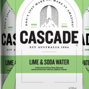 Cascade Lime & Soda Water