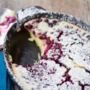 Huckleberry Clafoutis