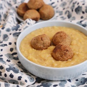 Sárgaborsó Főzelék