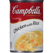 Campbell&#39;s Chicken and Rice Soup