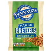 Baked Mini Pretzels Sour Cream & Chive