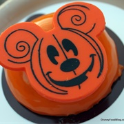 Mickey Pumpkin Cheesecake Dome