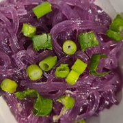 Purple Sweet Potato Noodles