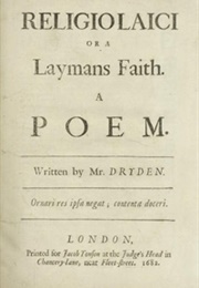 Religio Laici (John Dryden)