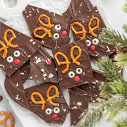 Reindeer Chocolate Bark