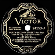 42nd Street - Don Bestor & His Orchestra