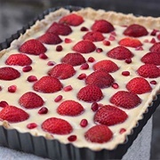Strawberry Custard Tart