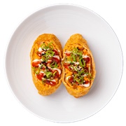 Sriracha Chicken Inari Taco