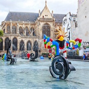 Stravinsky Fountain, Paris