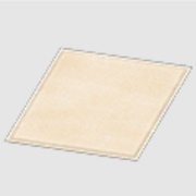 White Simple Small Mat