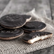 Chocolate Dipped Jam Cookies