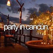 Party in Cancun