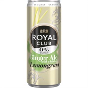 Royal Club Ginger Ale With a Hint of Lemongrass 0%