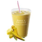 Mango Pineapple Iced Fruit Smoothie