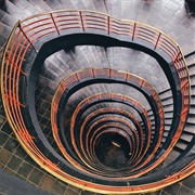 Sprinkenhof Spiral Staircase, Hamburg, Germany