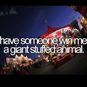 Have Someone Win Me a Giant Stuffed Animal