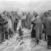 WW I: An Unofficial and Temporary Christmas Truce 1914