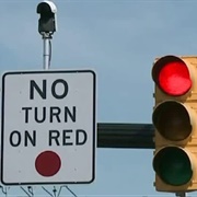 Turning Right on a Red Light