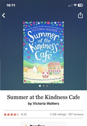 Summer at the Kindness Cafe (Victoria Walters)