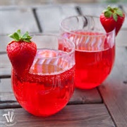 Strawberry Sparkling Water