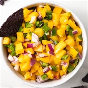 Mango and Peach Salsa
