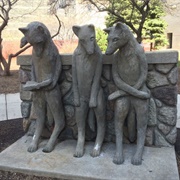 Livonian Wolves at the Leaping Wall (Permanently Closed)