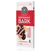 Chocolate Chocolate Chocolate White & Dark Chocolate Peppermint Bark Bar