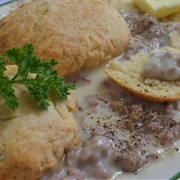 Sausage Biscuits & Gravy, KY