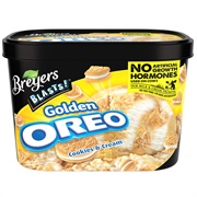 Breyer's Blasts! Golden Oreo Cookies & Cream Frozen Dessert