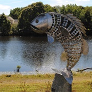 Largemouth Bass Sculpture