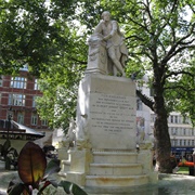 Shakespeare Statue, Leicester Square Gardens, London