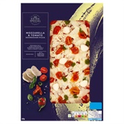 Mozzarella and Tomato Sourdough Pizza