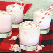 Peppermint Ice Cream Float