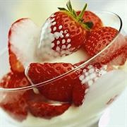 Strawberries Cream