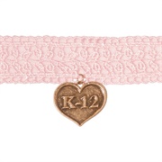 K-12 Pink Lace Choker