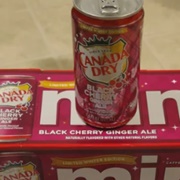 Canada Dry Black Cherry Ginger Ale