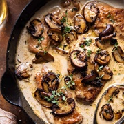 Creamy Balsamic Mushroom Chicken