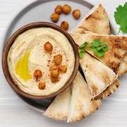 Pitta Bread With Hummus