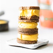Mango Ice Cream Sandwich