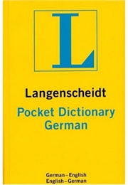 Langenscheidt Pocket Dictionary: German (Langenscheidt Dictionaries)