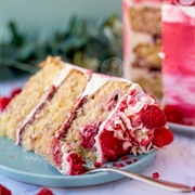 Raspberry Ripple Cake
