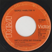 She&#39;s a Little Bit Country - George Hamilton IV